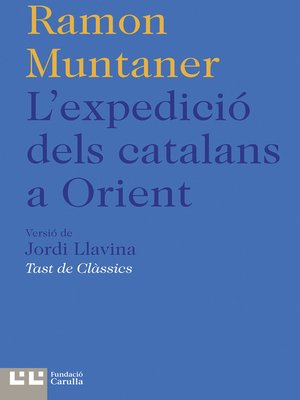 cover image of L'expedició dels catalans a Orient